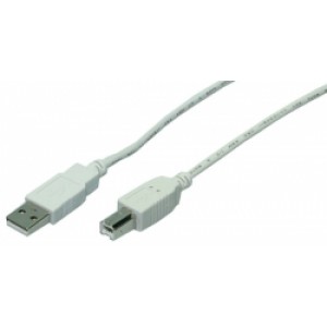 Cablu USB 2.0 A/B imprimanta, 3 m, LOGILINK CU0008